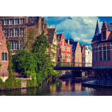 Lais Puzzle - Kanal von Gent. Gent, Belgien - 100, 200, 500 & 1.000 Teile