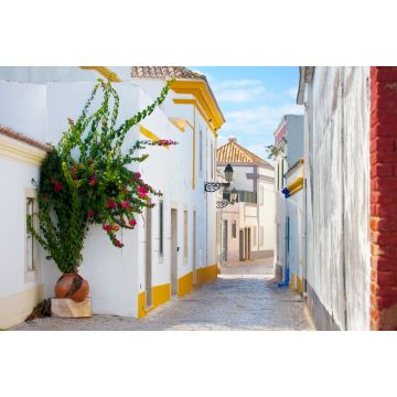 Lais Puzzle - Straße in Faro, Algarve, Portugal - 2.000 Teile