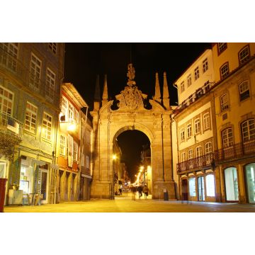 Lais Puzzle - Bogen des Neuen Tores (Arco da Porta Nova), Braga, Portugal - 2.000 Teile