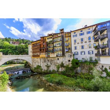 Lais Puzzle - Rovereto, Brücke und Etsch, Italien - 2.000 Teile