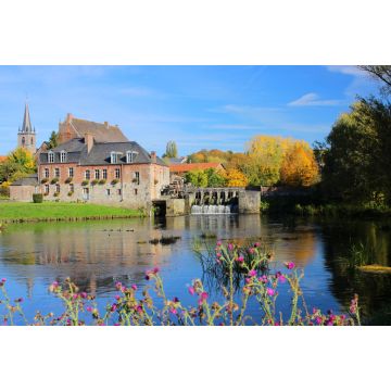 Lais Puzzle - Mühle von Maroilles im Herbst, Frankreich - 2.000 Teile