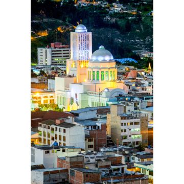 Lais Puzzle - Kathedrale von Ambato und Montalvo Park Ecuador - 2.000 Teile