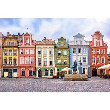 Lais Puzzle - Bunte Renaissance-Fassaden auf dem zentralen Marktplatz in Posen - 2.000 Teile