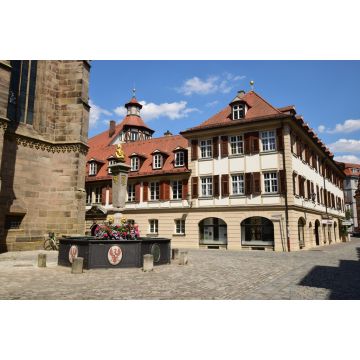 Lais Puzzle - Ansbach, Germany - Street view with historic buildings in Ansbach, Bavaria, region Middle Franconia, South Germany - 2.000 Teile