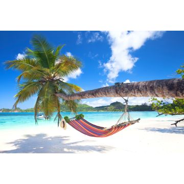 Lais Puzzle - Tropischer Strand mit Palmen und Hängematte - 2.000 Teile