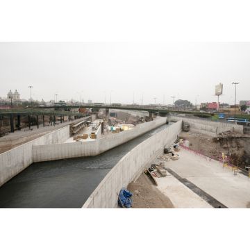 Lais Puzzle - Bauarbeiten am Fluss Rimac - Lima - Peru - 2.000 Teile
