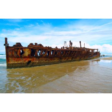 Lais Puzzle - Das Maheno-Wrack auf Fraser Island (Australien) - 2.000 Teile
