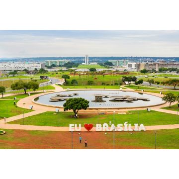 Lais Puzzle - Luftaufnahme von Brasilia, Hauptstadt von Brasilien - 2.000 Teile