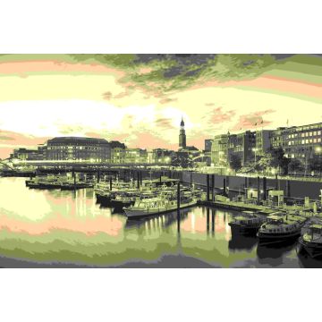 Lais Puzzle - Hamburg sepia - 2.000 Teile