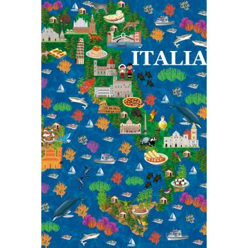 Lais Puzzle - Karte Italien - 2.000 Teile