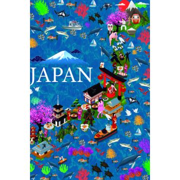 Lais Puzzle - Karte Japan - 2.000 Teile