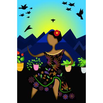 Lais Puzzle - Mexikanische Tänzerin - 2.000 Teile
