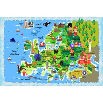 Lais Puzzle - Karte Europa in französisch - 2.000 Teile
