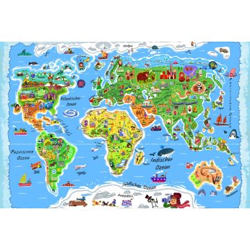 Lais Puzzle - Weltkarte in deutsch - 2.000 Teile