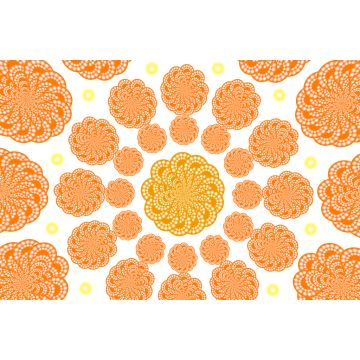 Lais Puzzle - Unmöglich, psychedelische Farben: Blumen - 2.000 Teile