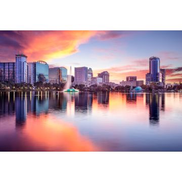 Lais Puzzle - Silhouette von Orlando, Florida - 2.000 Teile