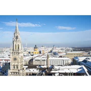 Lais Puzzle - Ansicht von München von oben, Bundesland Bayern, Deutschland - 2.000 Teile