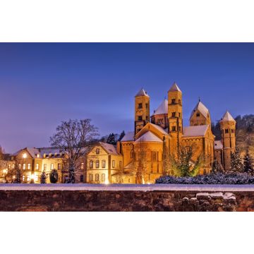 Lais Puzzle - Ansicht der Abteikirche Maria Laach, Rheinland-Pfalz, Deutschland. - 2.000 Teile
