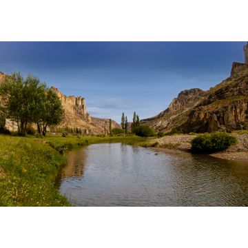 Lais Puzzle - Der Fluss Pinturas oder Ecker ist ein Flussufer in der Provinz Santa Cruz, Argentinien, das sich durch den Cañadón del Río Pinturas erstreckt - 2.000 Teile