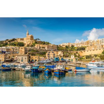 Lais Puzzle - Mgarr Fischerei- und Fährhafen in Gozo, Malta - 2.000 Teile