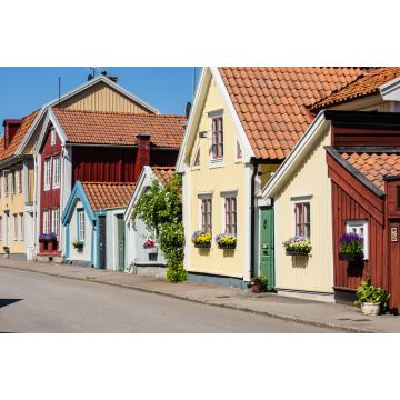Lais Puzzle - Straße und Gebäude in der Stadt Kalmar in Schweden - 2.000 Teile