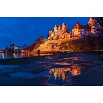 Lais Puzzle - Schloss Bernburg in der Abenddämmerung - 2.000 Teile