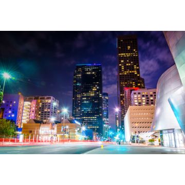 Lais Puzzle - Grand Avenue bei Nacht, Los Angeles - 2.000 Teile