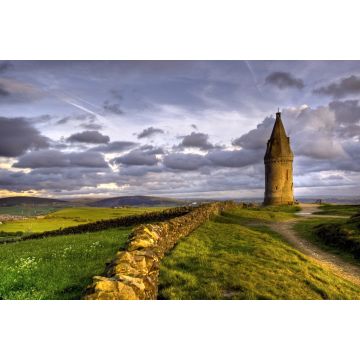 Lais Puzzle - Hartshead Pike bei Sonnenuntergang, England - 2.000 Teile
