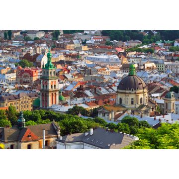 Lais Puzzle - Lviv bei Sonnenauntergang. - 2.000 Teile