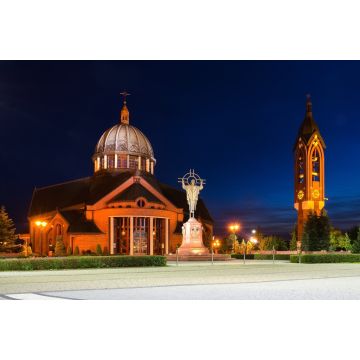 Lais Puzzle - Kirche bei Nacht, Tychy, Polen - 2.000 Teile