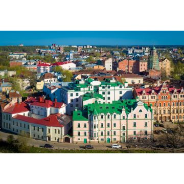 Lais Puzzle - Viborg alte Stadt Luftaufnahme - 2.000 Teile