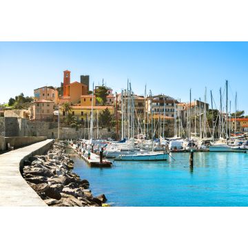 Lais Puzzle - Wasserfront der Kleinstadt Talamone. Region Grosseto, Toskana - 2.000 Teile