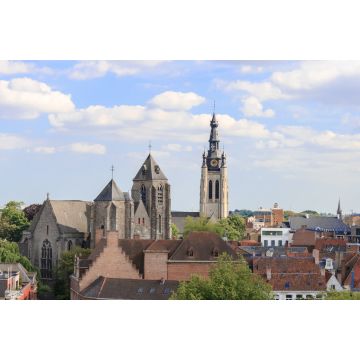 Lais Puzzle - Kirche die Stadt Kortrijk in Flandern, Belgien - 2.000 Teile