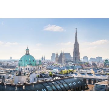 Lais Puzzle - Blick über die Wiener Skyline mit Stephansdom am Morgen, Wien, Österreich - 2.000 Teile