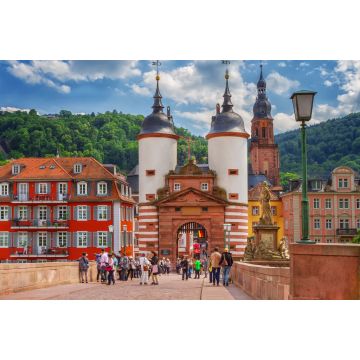 Lais Puzzle - Berühmtes altes Brückentor. Heidelberg, Deutschland - 2.000 Teile