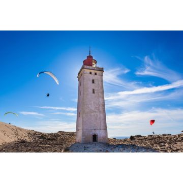 Lais Puzzle - Gleitschirmflieger am versandeten Leuchtturm Rubjerg Knude - 2.000 Teile