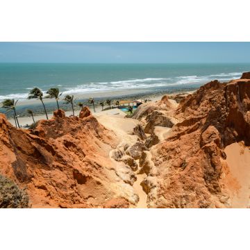 Lais Puzzle - Klippenlabyrinth am Strand von Morro Branco, Ceara, Brasilien - 2.000 Teile