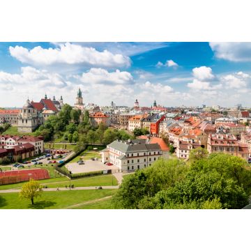 Lais Puzzle - Panorama der Altstadt von Lublin, Polen - 2.000 Teile