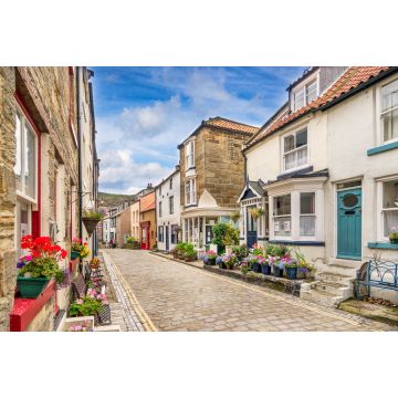 Lais Puzzle - Der Küstenort Staithes an der Nordostküste Yorkshires in England - 2.000 Teile