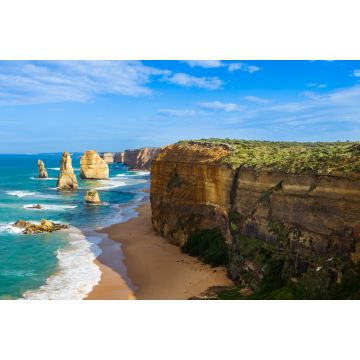 Lais Puzzle - Panorama des Wahrzeichens der Zwölf Apostel entlang der berühmten Great Ocean Road, Victoria, Australien - 2.000 Teile
