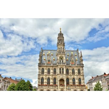 Lais Puzzle - Äußeres des mittelalterlichen gotischen Rathauses von Oudenaarde, Belgien - 2.000 Teile