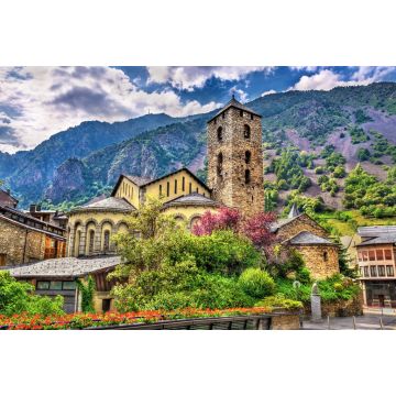 Lais Puzzle - Kirche Sant Esteve in Andorra la Vella, Andorra - 2.000 Teile