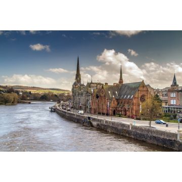 Lais Puzzle - Perth neben dem Fluss Tay Schottland - 2.000 Teile