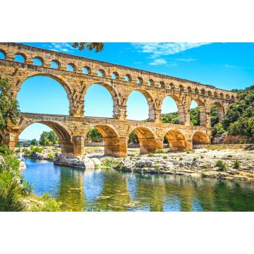 Lais Puzzle - Römisches Aquädukt Pont du Gard, Unesco-Stätte.Languedoc, Frankreich - 2.000 Teile