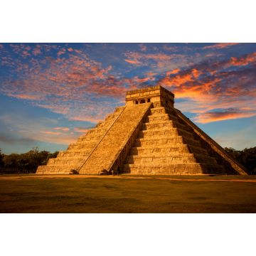 Lais Puzzle - El Castillo (Kukulkan-Tempel) bei Sonnenuntergang. Chichen Itza, Mexiko - 2.000 Teile