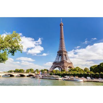 Lais Puzzle - Eiffelturm in Paris, Frankreich. Panorama der Seine im Sommer - 2.000 Teile