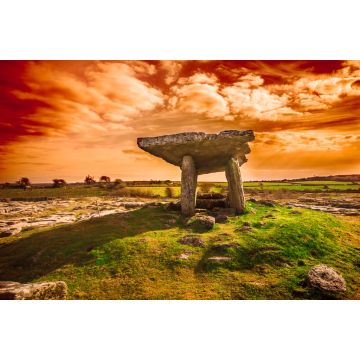 Lais Puzzle - Antiker Poulnabrone Dolmen, The Burren, Grafschaft Clare, Irland - 2.000 Teile