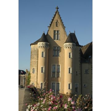Lais Puzzle - Schloss; Rathaus; Region Pays de Loire; La Fléche; 72, Frankreich - 2.000 Teile
