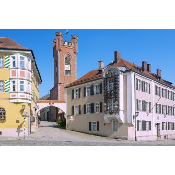 Lais Puzzle - Furth im Wald, Schlossplatz mit Landestormuseum, Glockenspiel - 2.000 Teile