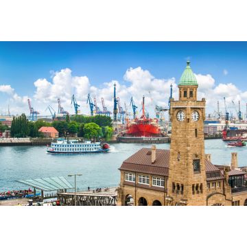 Lais Puzzle - Blick auf die Stadt Hamburg, Deutschland. - 2.000 Teile